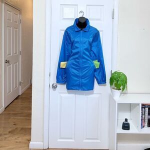 Woman Within Women’s Raincoat in Blue Size 22/24
